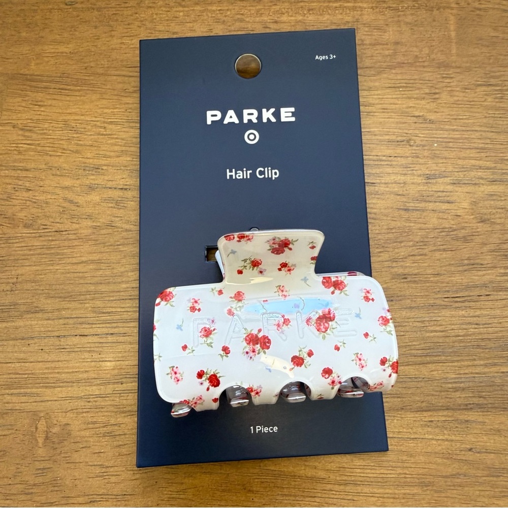 Claw Clip - Parke x Target Cream Floral